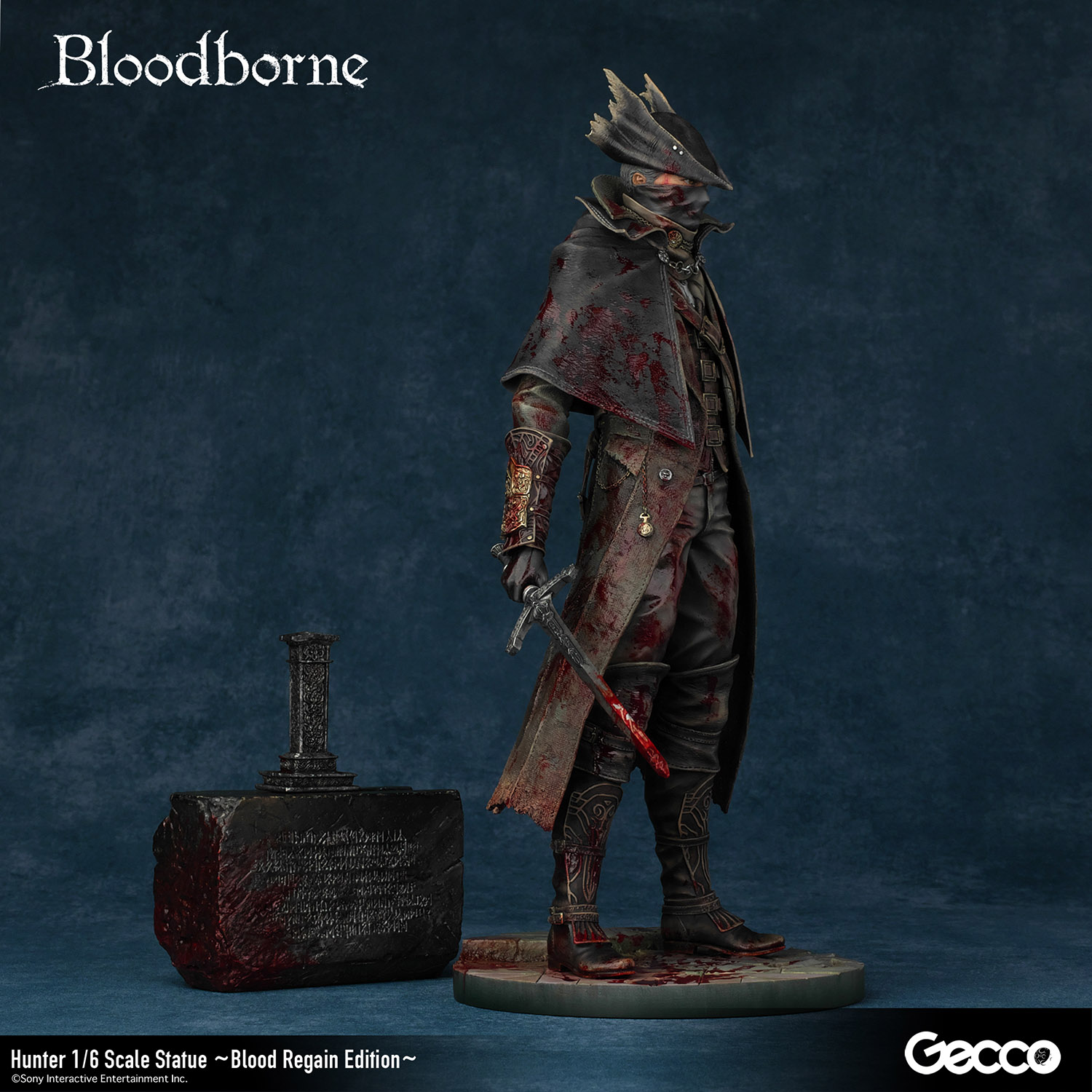 Bloodborne Hunter 1/6 Scale Statue ~Blood Regain Edition~